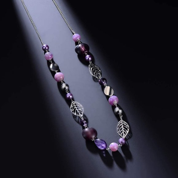 Long Beaded Necklaces For Women - Sweater Chain Fashion Jewelry Necklace Gifts